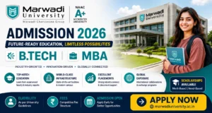 Marwadi University Admission 2026